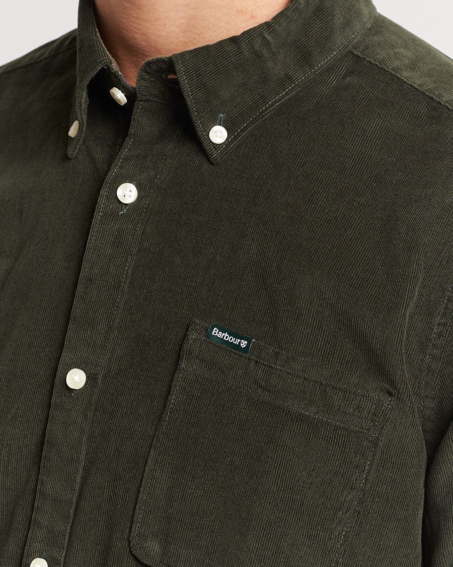 Herr | Skjortor | Barbour Lifestyle | Ramsey Corduroy Shirt Forest