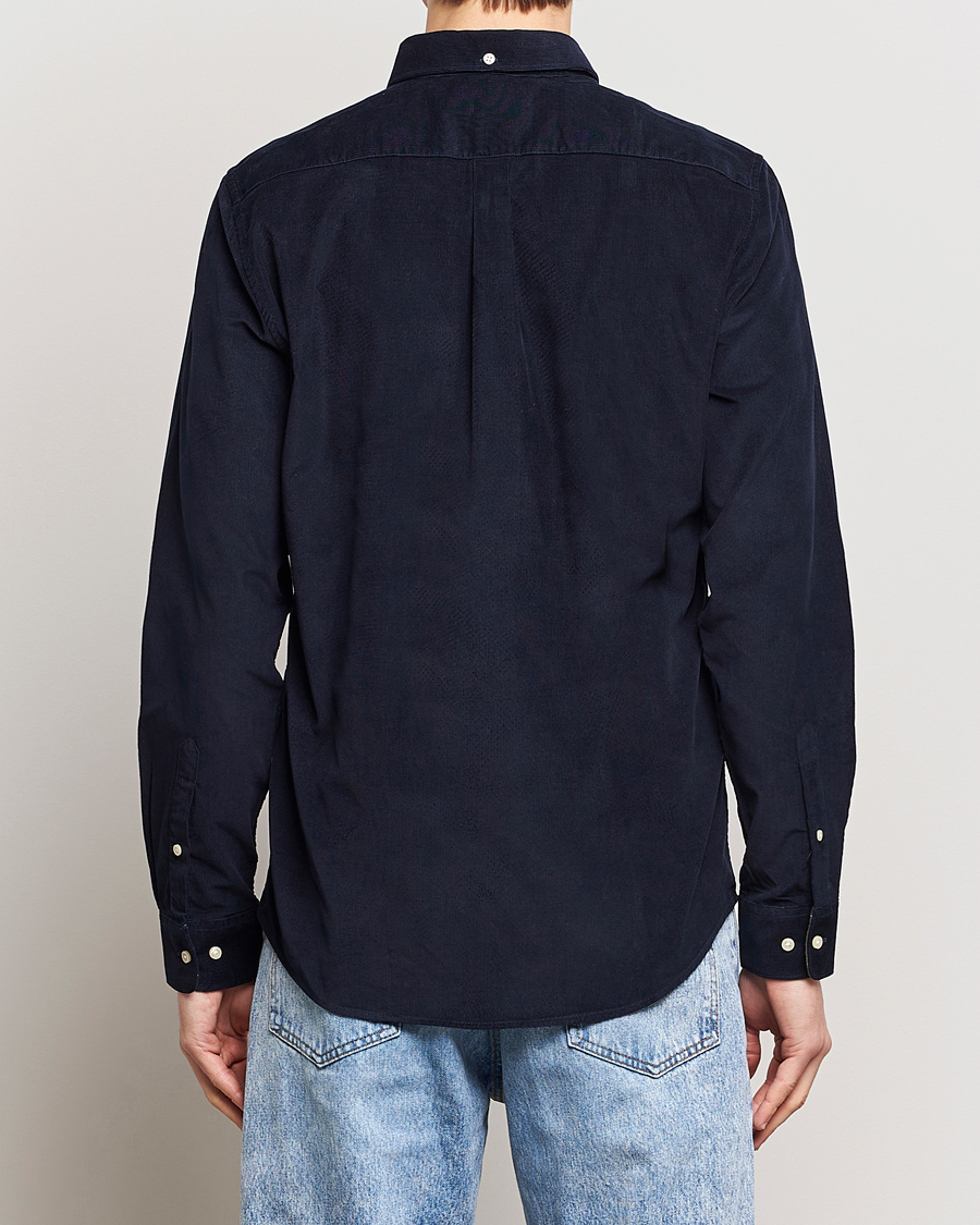 Herr | Skjortor | Barbour Lifestyle | Ramsey Corduroy Shirt Navy