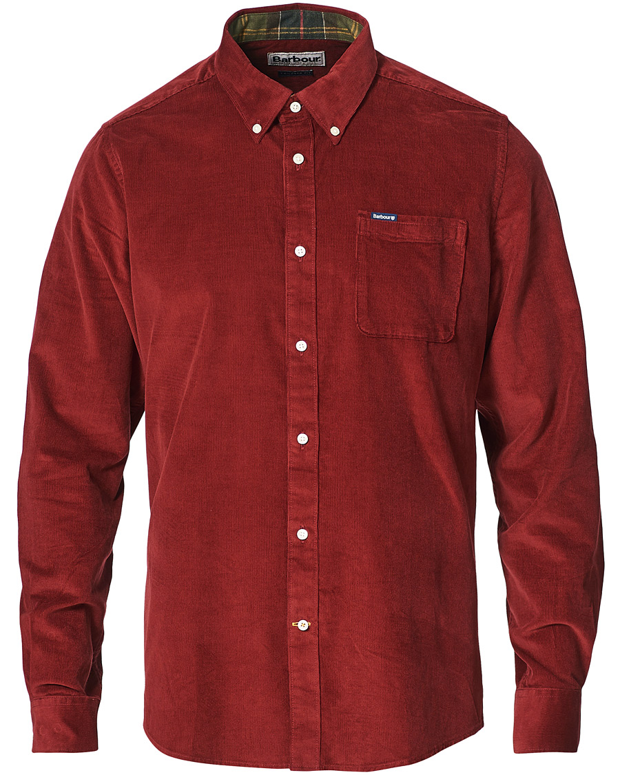 Herr | Skjortor | Barbour Lifestyle | Ramsey Corduroy Shirt Rust