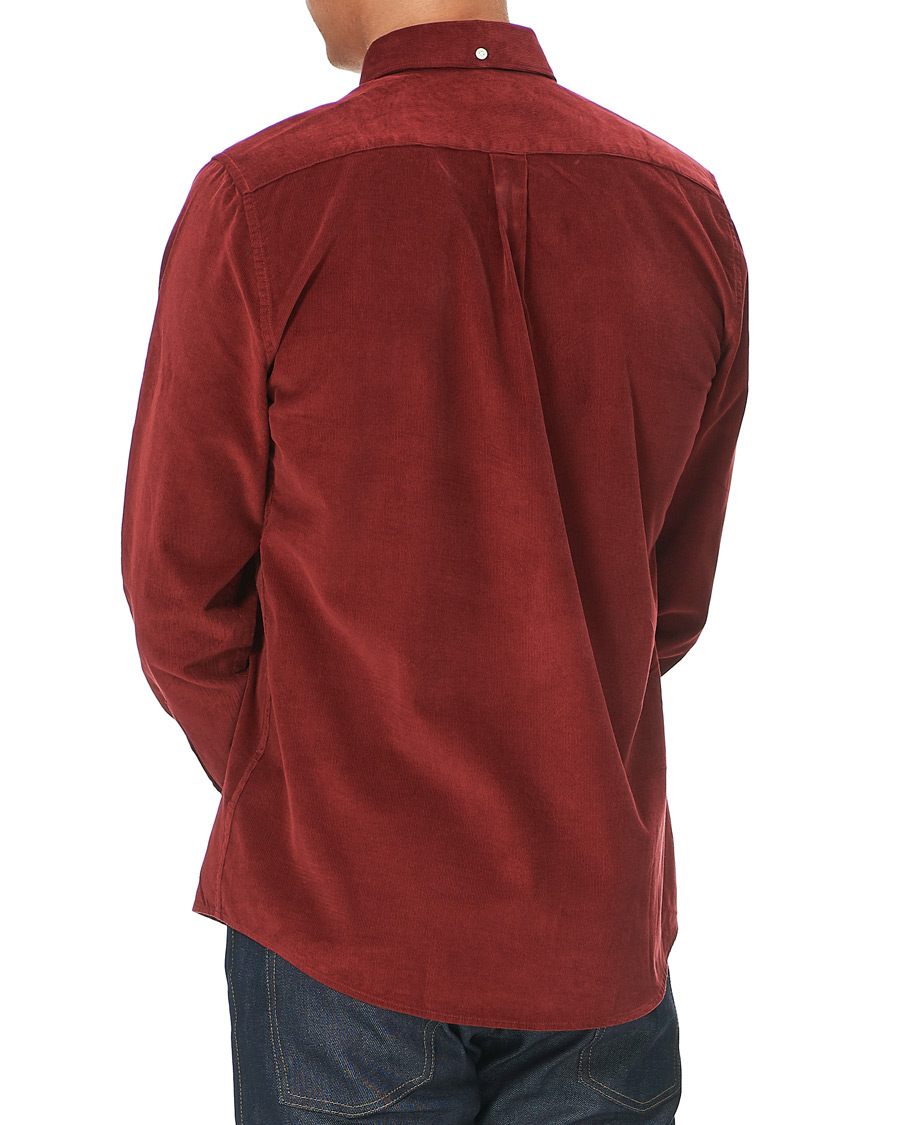 Herr | Skjortor | Barbour Lifestyle | Ramsey Corduroy Shirt Rust
