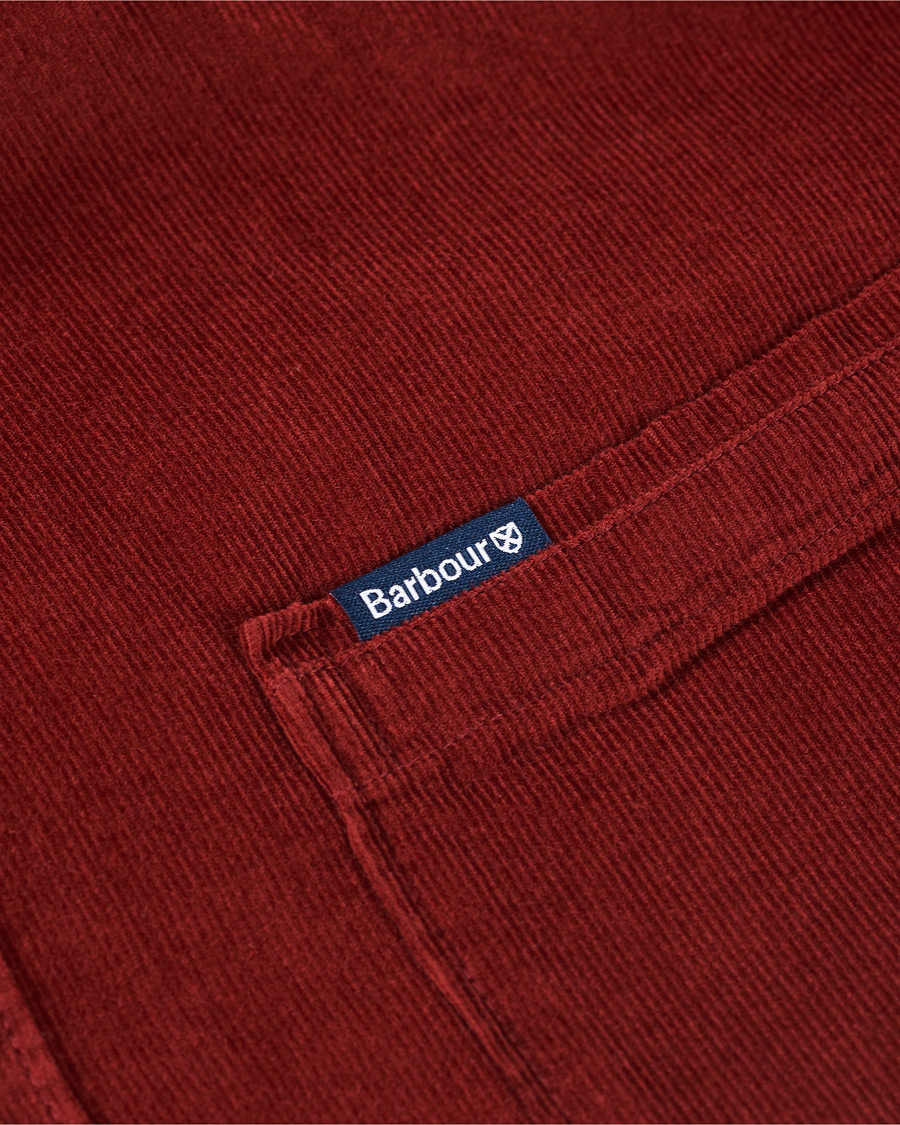 Herr | Skjortor | Barbour Lifestyle | Ramsey Corduroy Shirt Rust