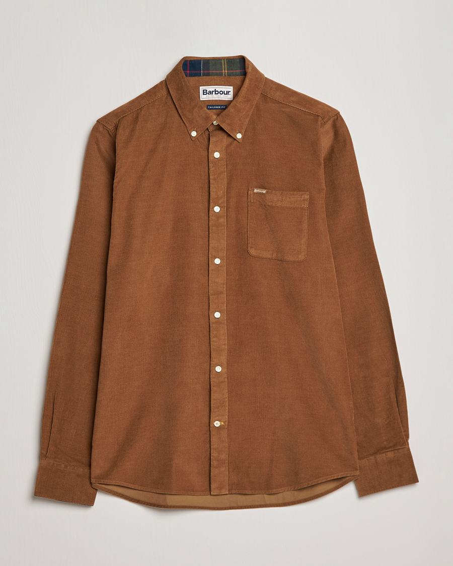 Herr | Skjortor | Barbour Lifestyle | Ramsey Corduroy Shirt Sandstone
