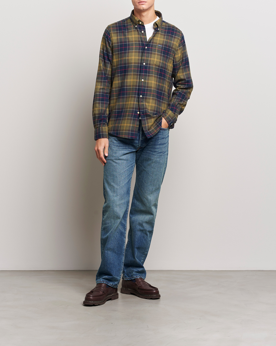 Herr | Skjortor | Barbour Lifestyle | Flannel Check Shirt Classic Tartan