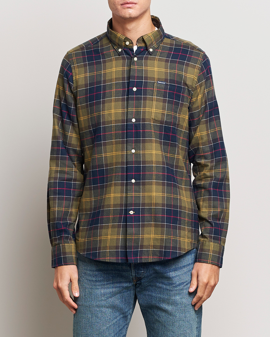 Herr | Skjortor | Barbour Lifestyle | Flannel Check Shirt Classic Tartan