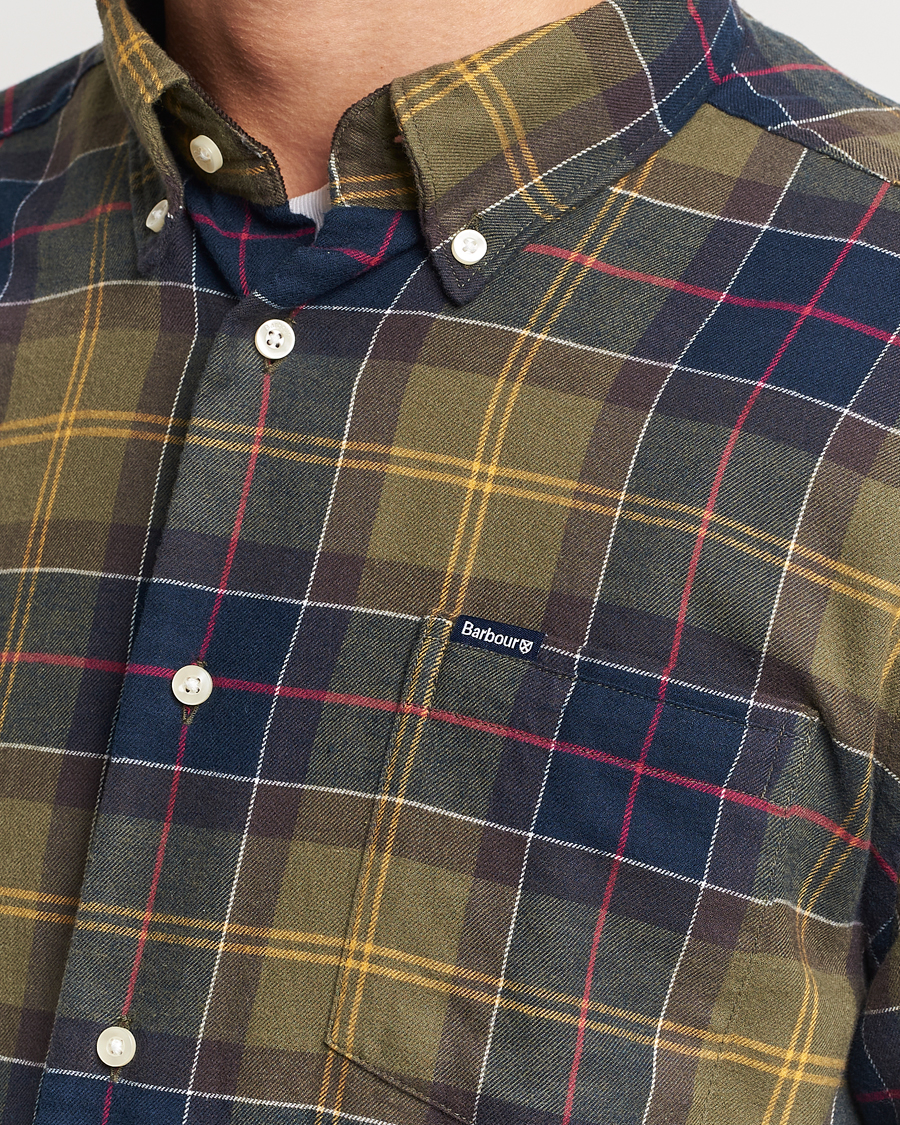Herr | Skjortor | Barbour Lifestyle | Flannel Check Shirt Classic Tartan