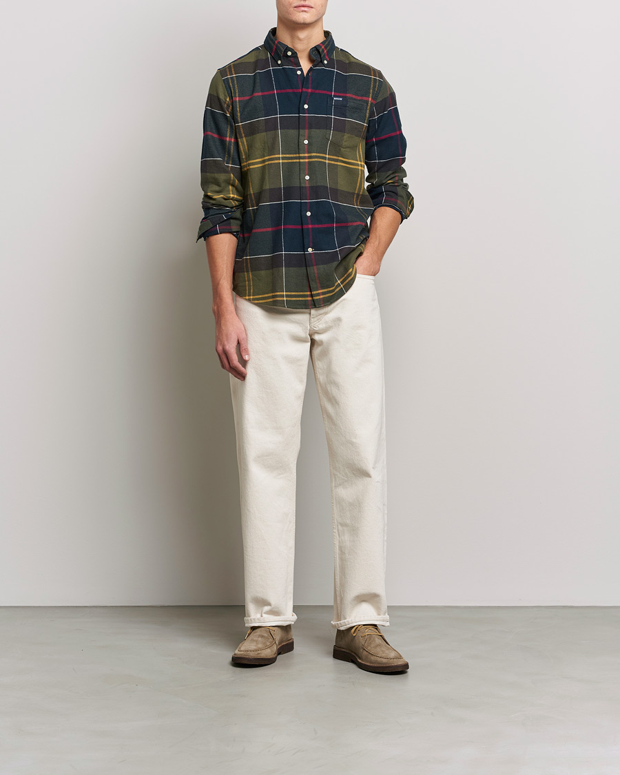 Herr | Skjortor | Barbour Lifestyle | Ederton Flannel Check Shirt Classic Tartan