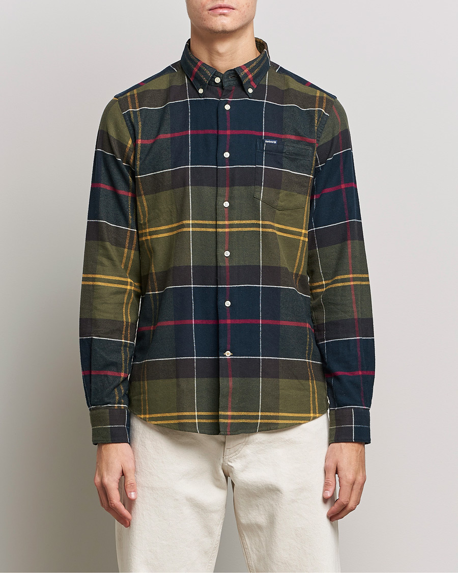 Herr | Flanellskjortor | Barbour Lifestyle | Edderton Flannel Check Shirt Classic Tartan