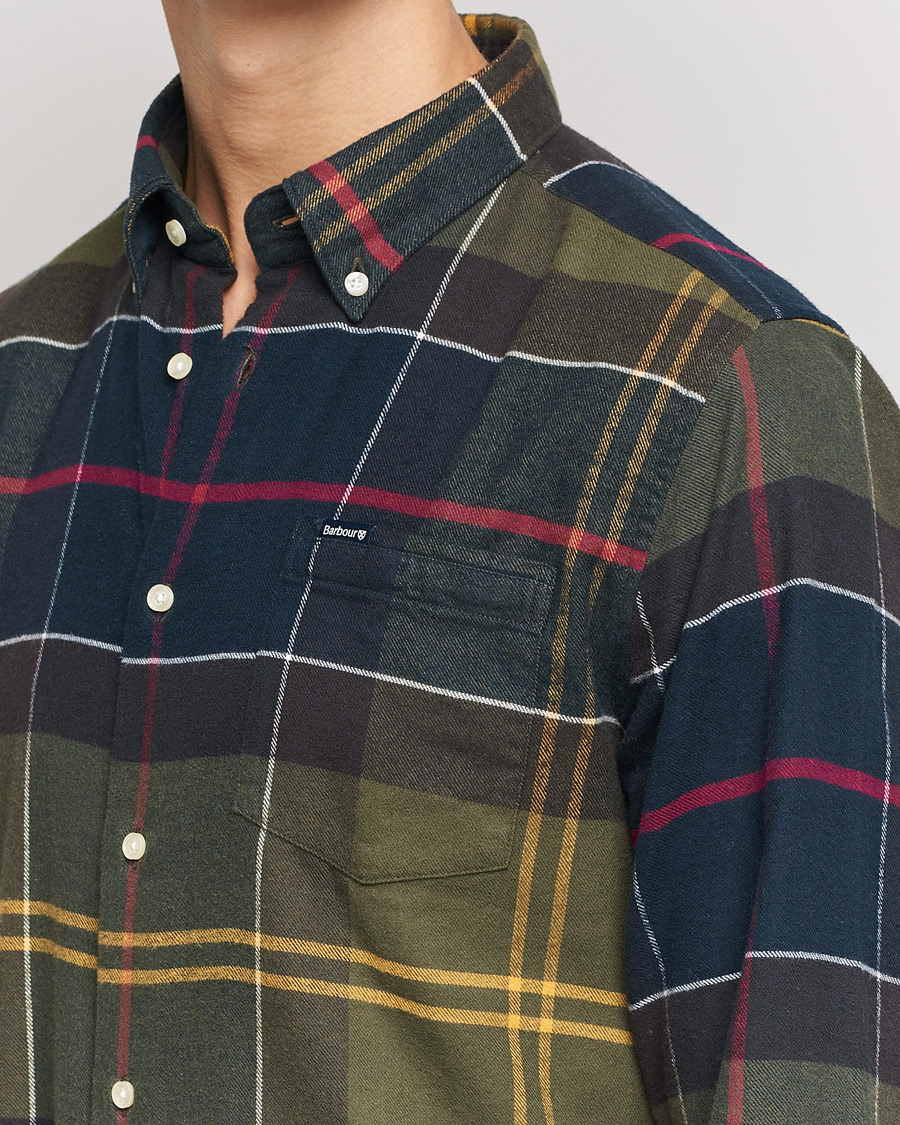 Herr | Skjortor | Barbour Lifestyle | Ederton Flannel Check Shirt Classic Tartan