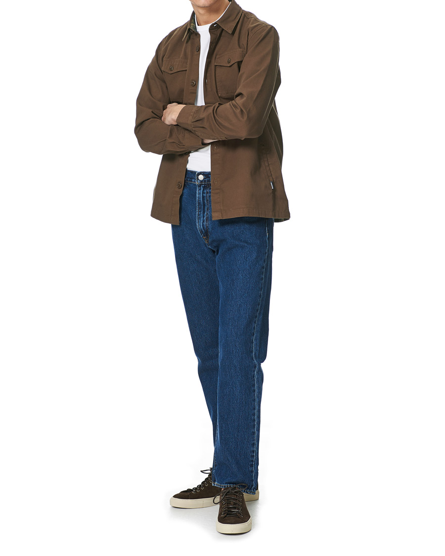 Herr | Skjortor | Barbour Lifestyle | Essential Twill Overshirt Sandstone