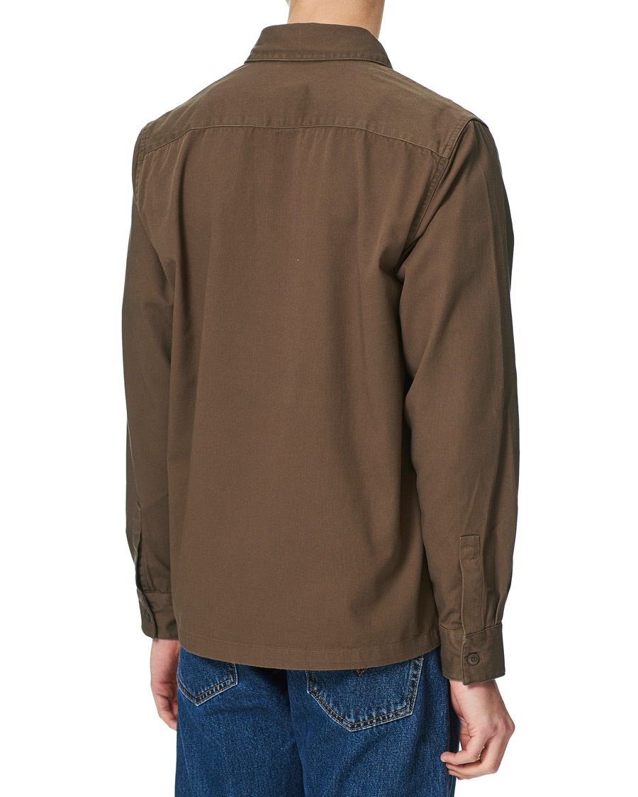Herr | Skjortor | Barbour Lifestyle | Essential Twill Overshirt Sandstone