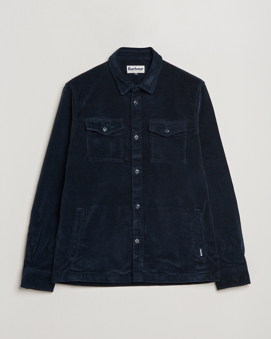 Herr | Skjortor | Barbour Lifestyle | Corduroy Overshirt Navy