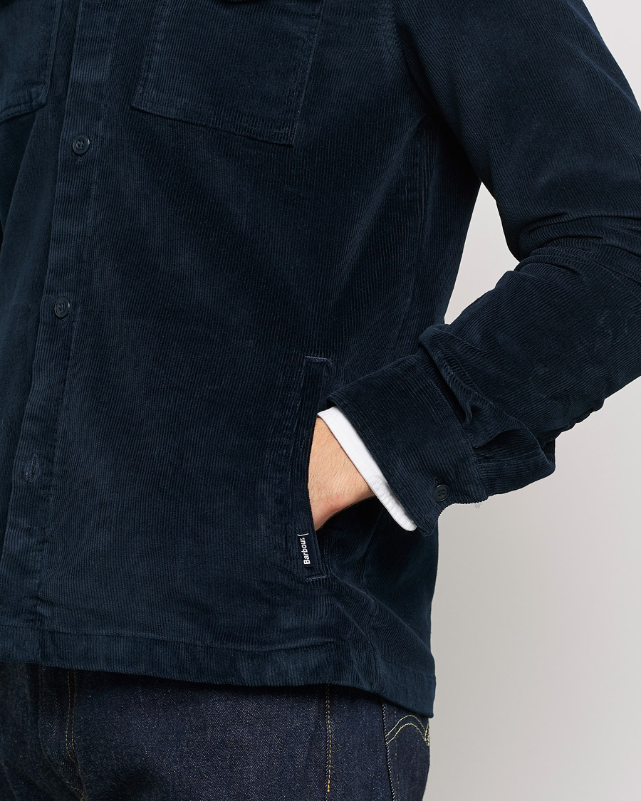 Herr | Skjortor | Barbour Lifestyle | Corduroy Overshirt Navy