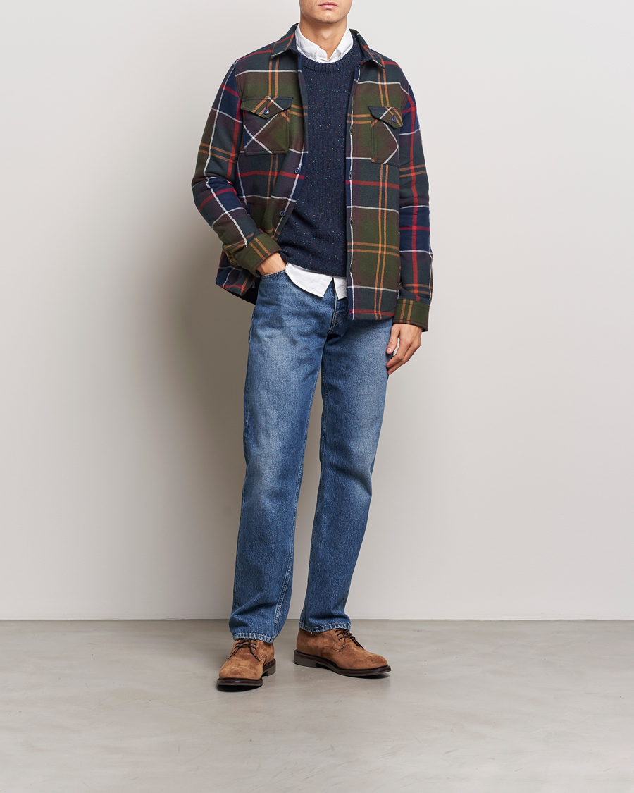 Herr | Skjortor | Barbour Lifestyle | Cannish Checked Cotton Overshirt Classic Tartan