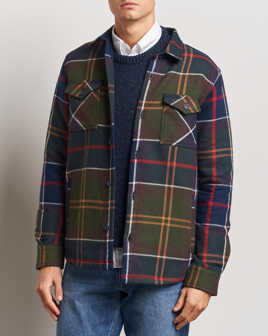 Herr | Skjortor | Barbour Lifestyle | Cannish Checked Cotton Overshirt Classic Tartan