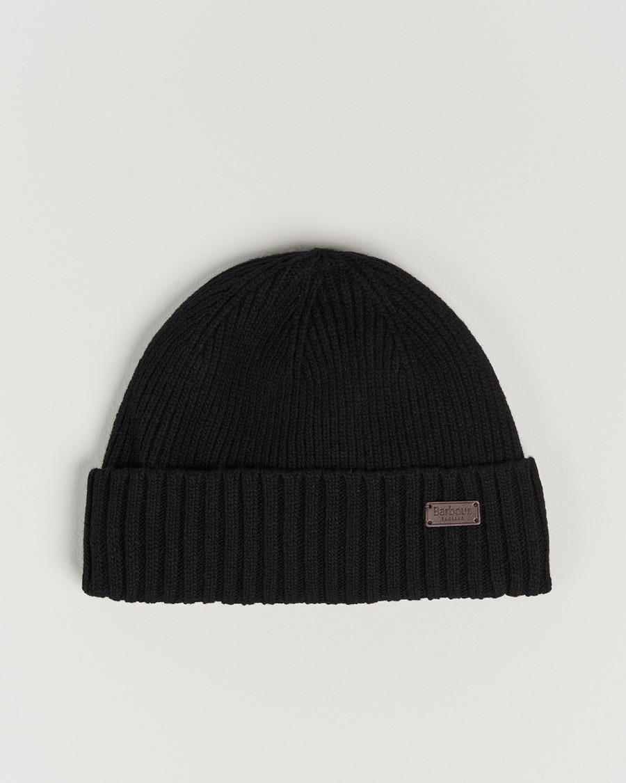 Herr | Barbour Lifestyle Carlton Wool Beanie Black | Barbour Lifestyle | Carlton Wool Beanie Black