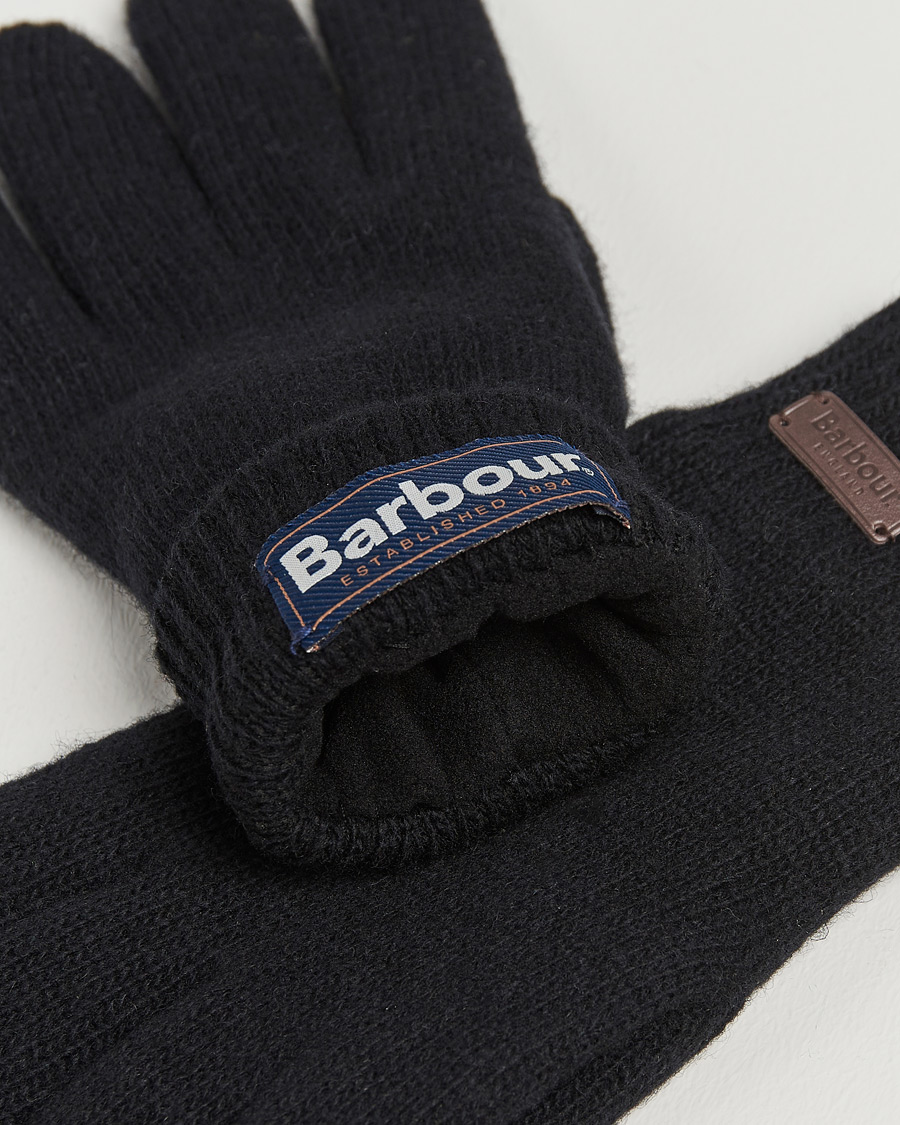Herr |  | Barbour Lifestyle | Carlton Wool Gloves Black