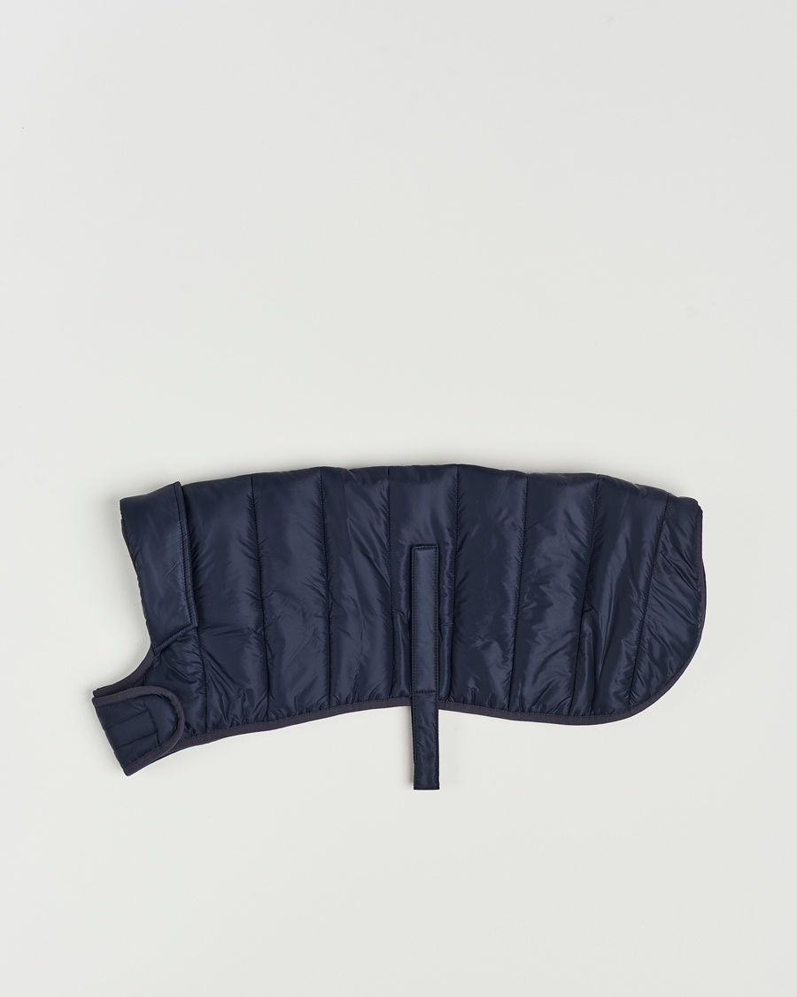 Herr | | Barbour Lifestyle | Baffle Quilt Dog Coat Navy