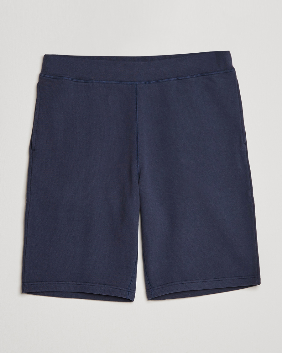 Herr | | Sunspel | Loopback Shorts Navy
