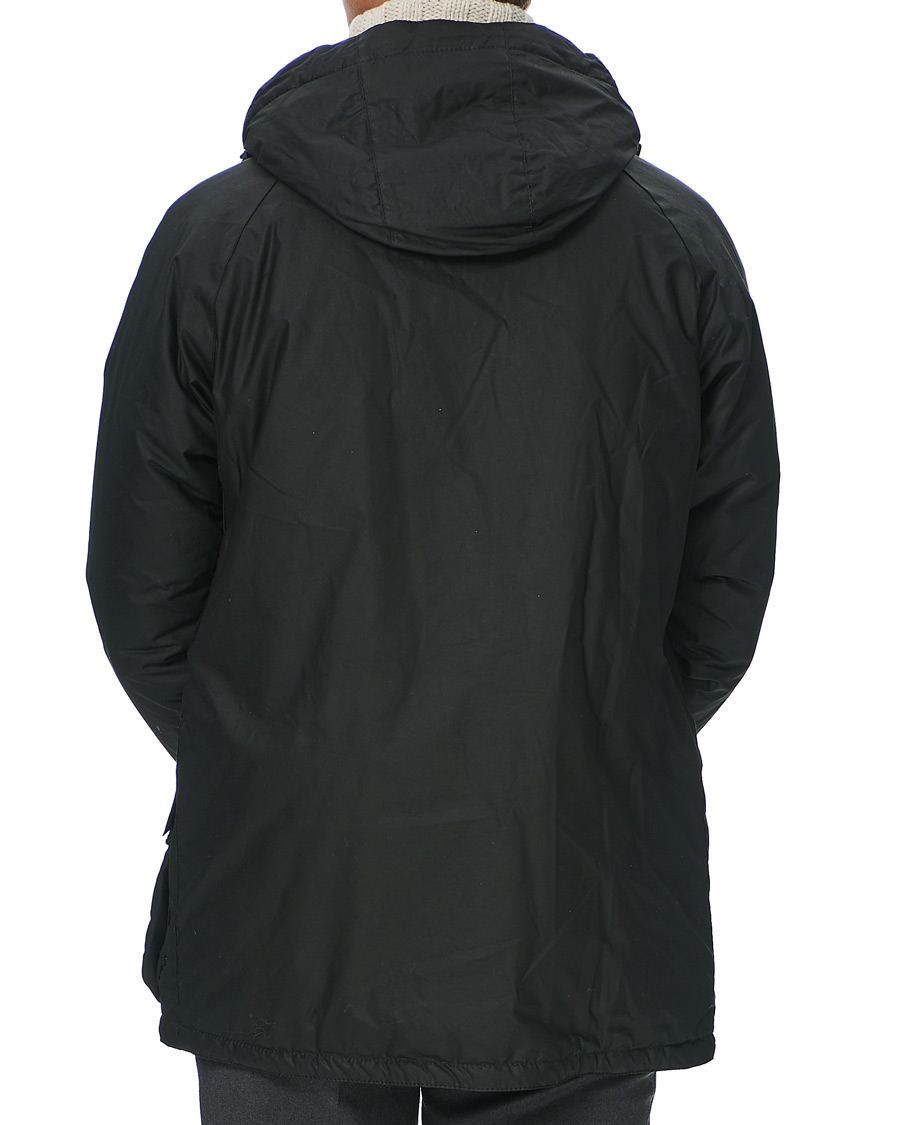 Herr | Jackor | Barbour Gold Standard | Scalpay Hunting Hooded Wax Jacket Black