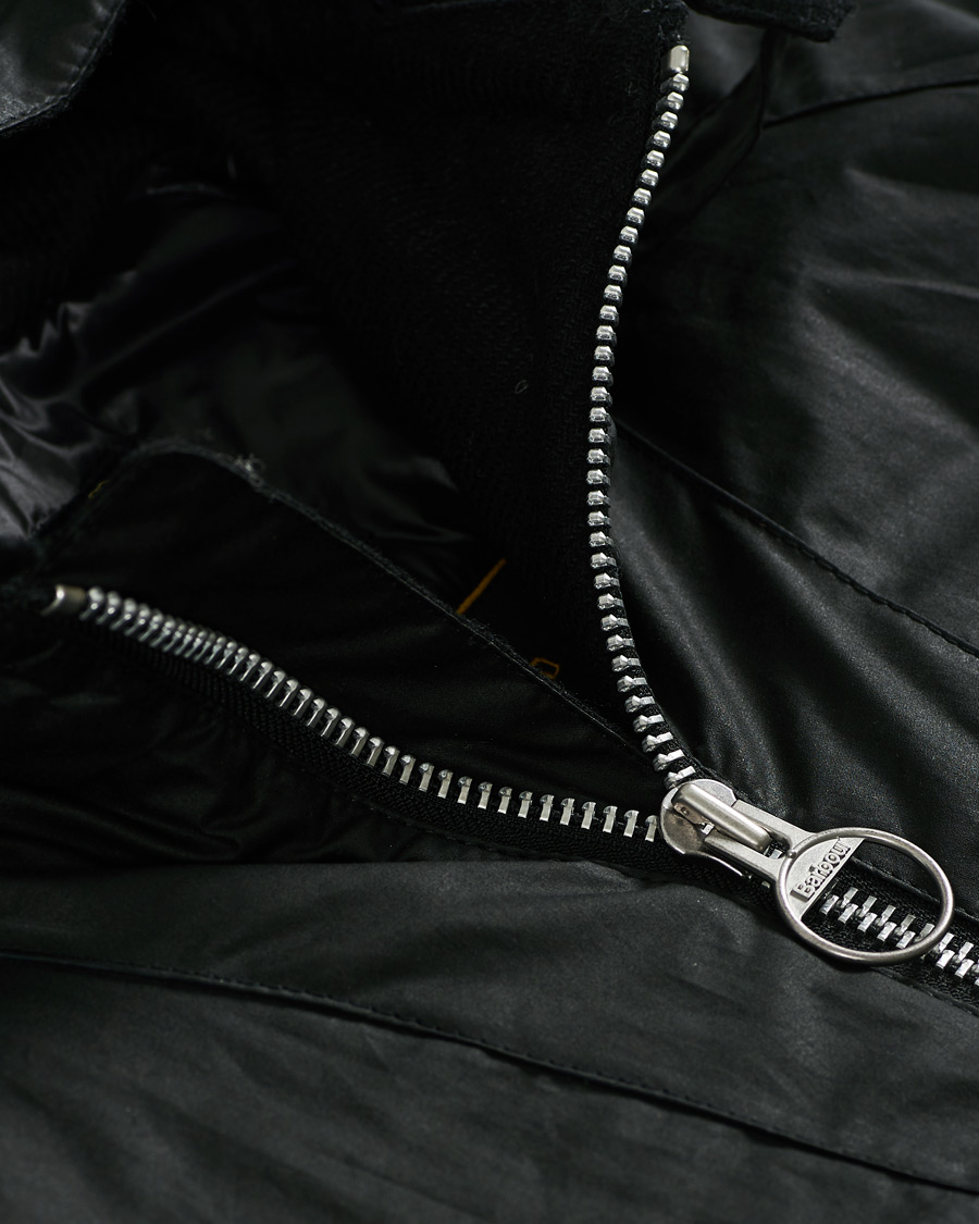 Herr | Jackor | Barbour Gold Standard | Scalpay Hunting Hooded Wax Jacket Black