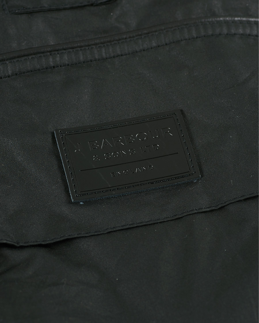 Herr | Jackor | Barbour Gold Standard | Scalpay Hunting Hooded Wax Jacket Black