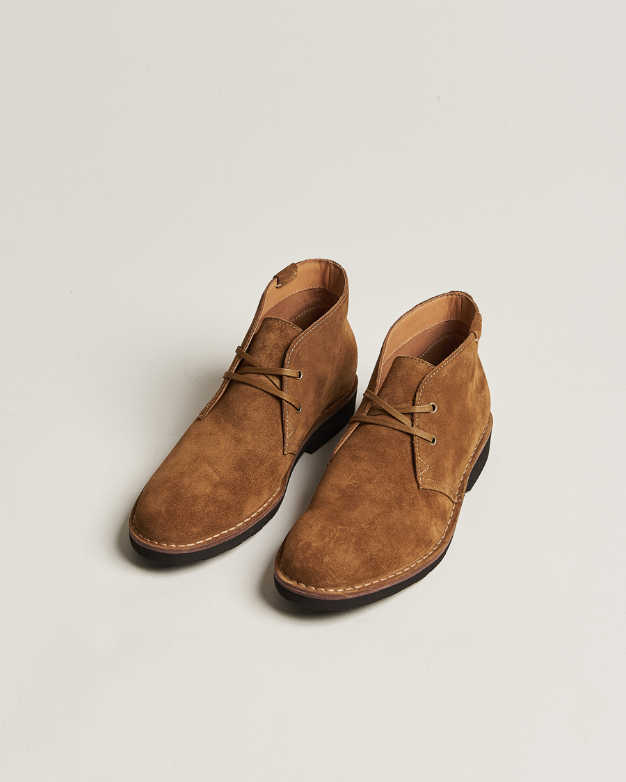 Herr | Rea skor | Polo Ralph Lauren | Talan Suede Chukka Boots Desert Tan