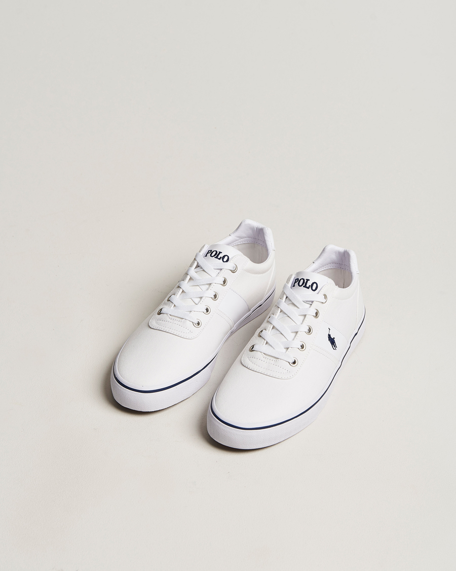 Herr | Ralph Lauren Holiday Gifting | Polo Ralph Lauren | Hanford Canvas Sneaker White/Navy