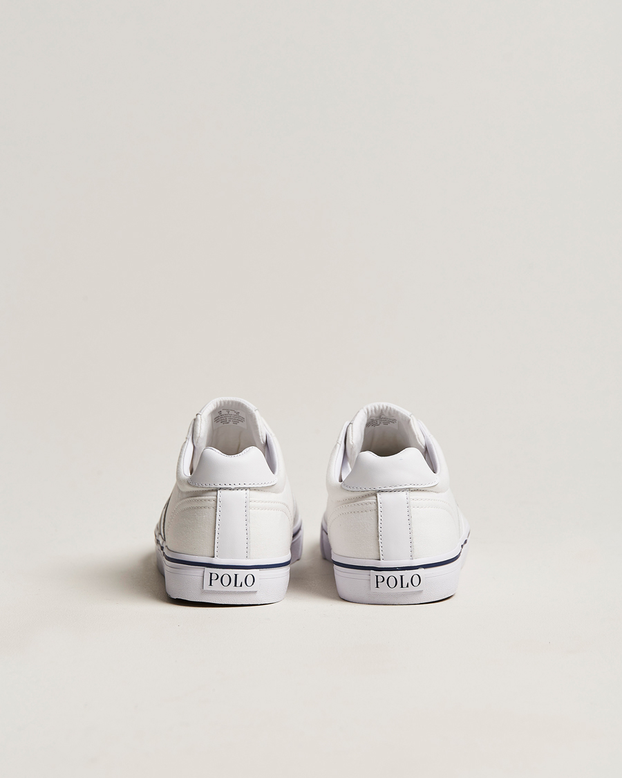 Herr | Polo Ralph Lauren Hanford Canvas Sneaker White/Navy | Polo Ralph Lauren | Hanford Canvas Sneaker White/Navy