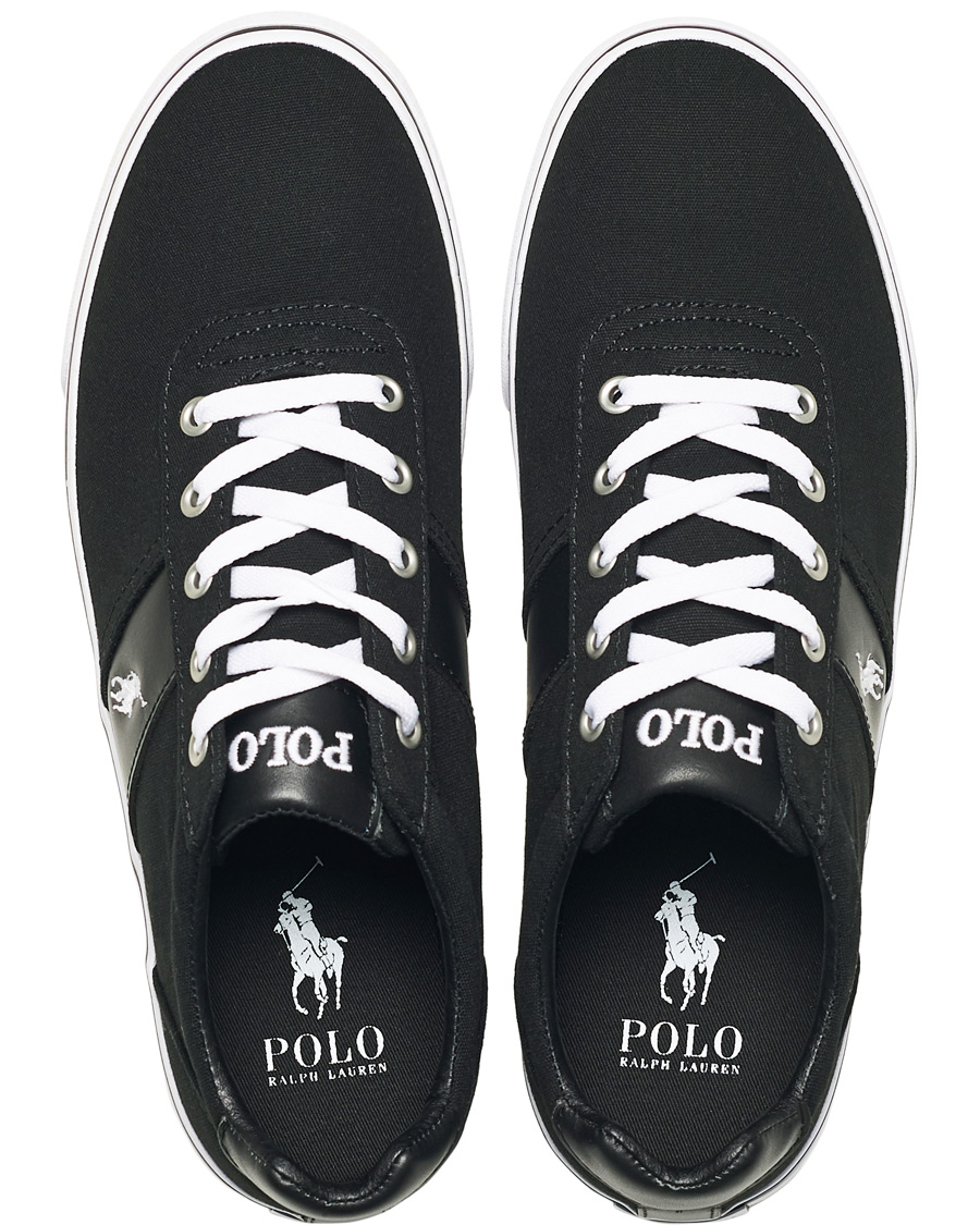 Herr | Polo Ralph Lauren Hanford Canvas Sneaker Black | Polo Ralph Lauren | Hanford Canvas Sneaker Black