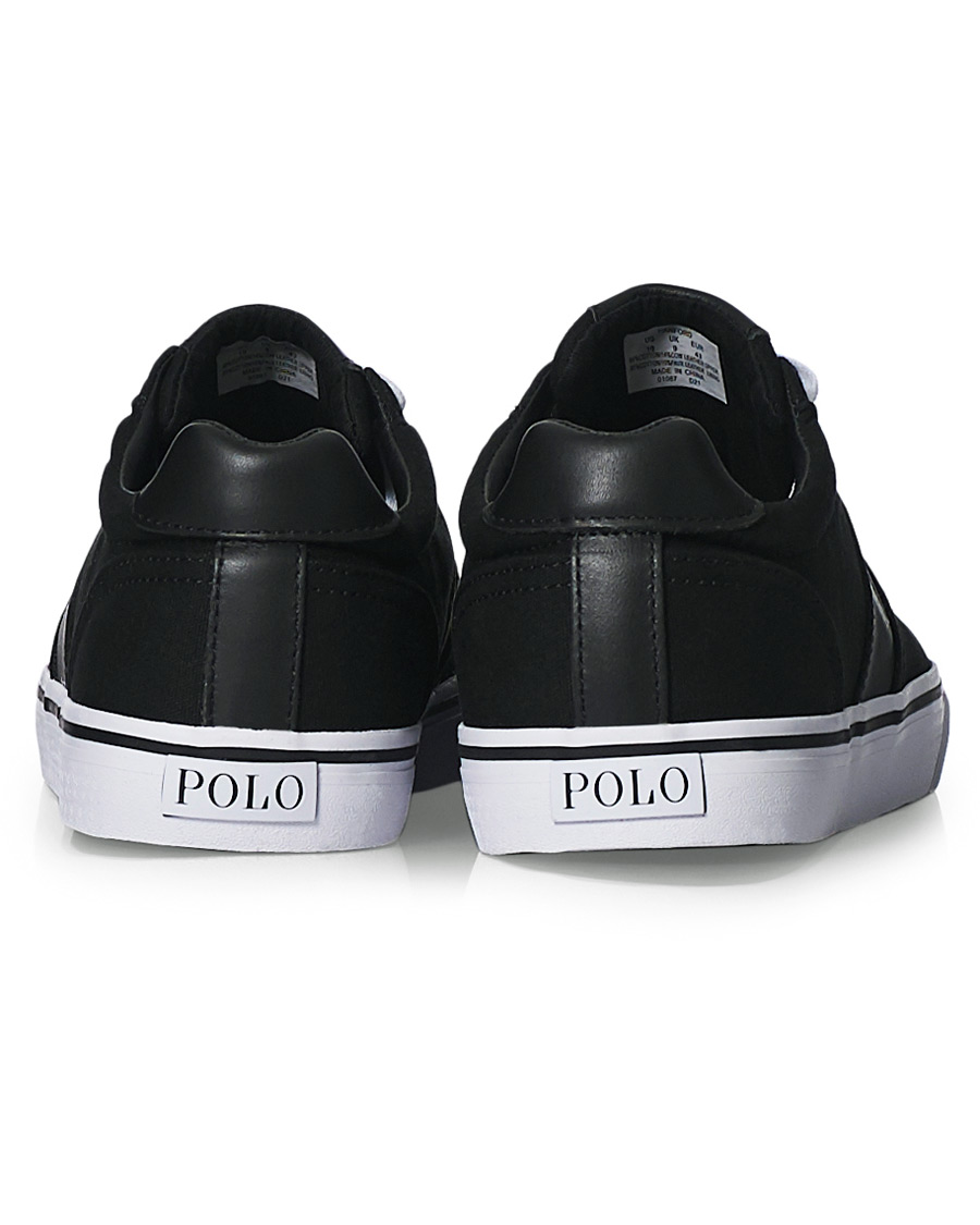 Herr | Polo Ralph Lauren Hanford Canvas Sneaker Black | Polo Ralph Lauren | Hanford Canvas Sneaker Black