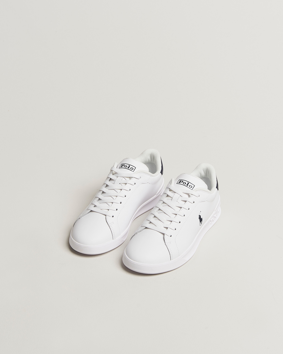 Herr | Sneakers | Polo Ralph Lauren | Heritage Court Sneakers White/Newport Navy