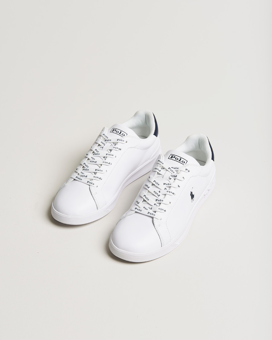 Herr | Sommarskor | Polo Ralph Lauren | Heritage Court Sneaker White/Newport Navy