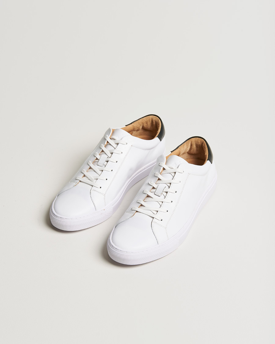 Herr | Polo Ralph Lauren Jermain II Sneaker Black Heel White | Polo Ralph Lauren | Jermain II Sneaker Black Heel White