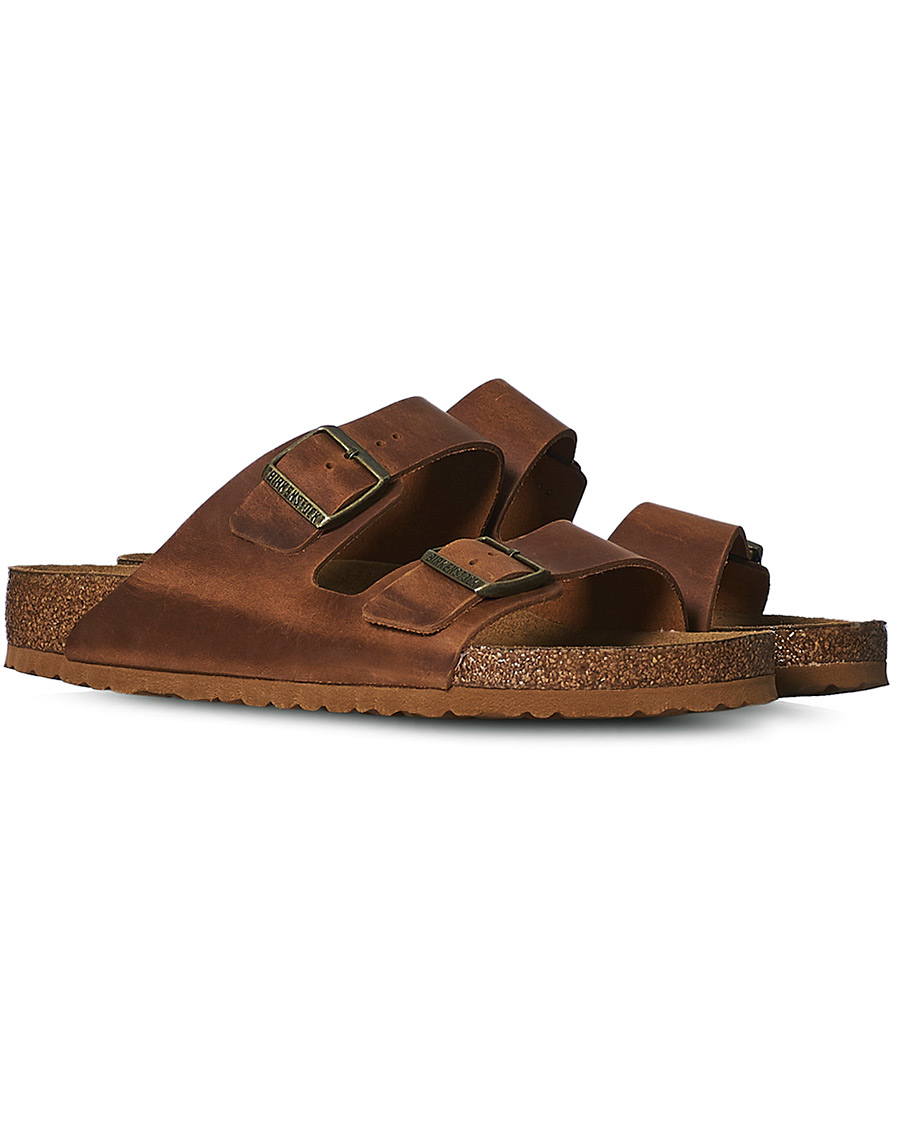 Herr | BIRKENSTOCK Arizona Soft Footbed Cognac Oiled Leather | BIRKENSTOCK | Arizona Soft Footbed Cognac Oiled Leather
