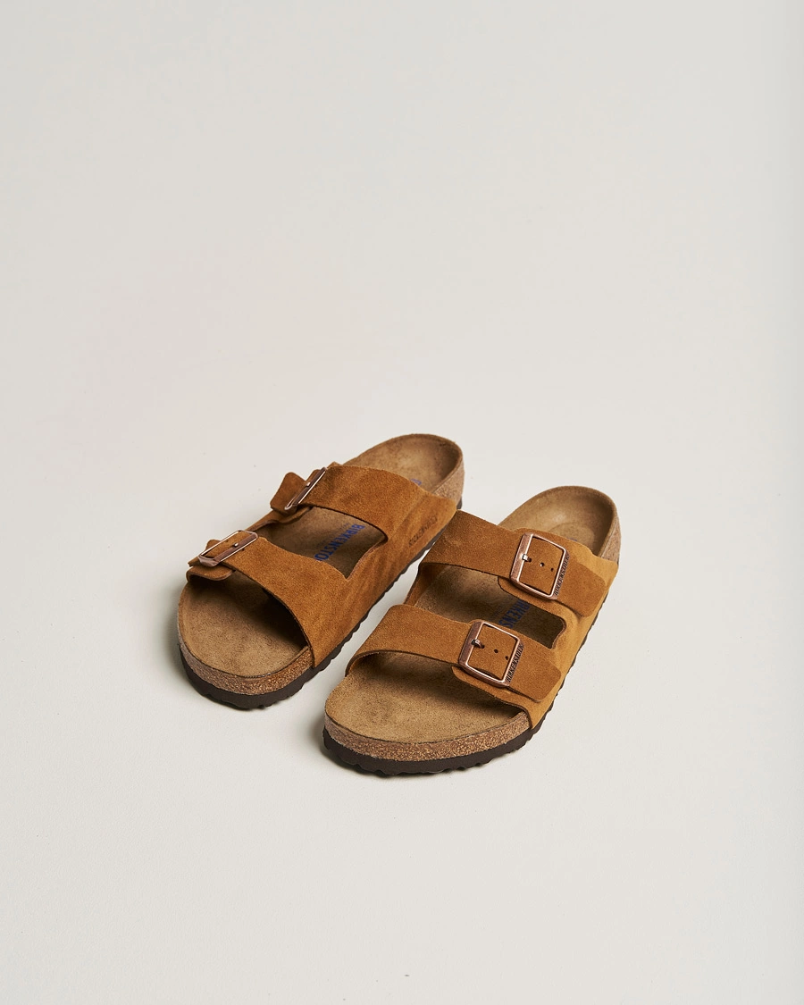 Herr | Avdelningar | BIRKENSTOCK | Arizona Soft Footbed Mink Suede