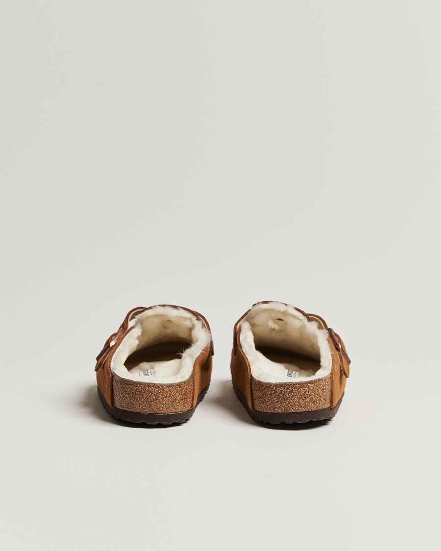 Herr | BIRKENSTOCK Boston Shearling Mink Suede | BIRKENSTOCK | Boston Shearling Mink Suede
