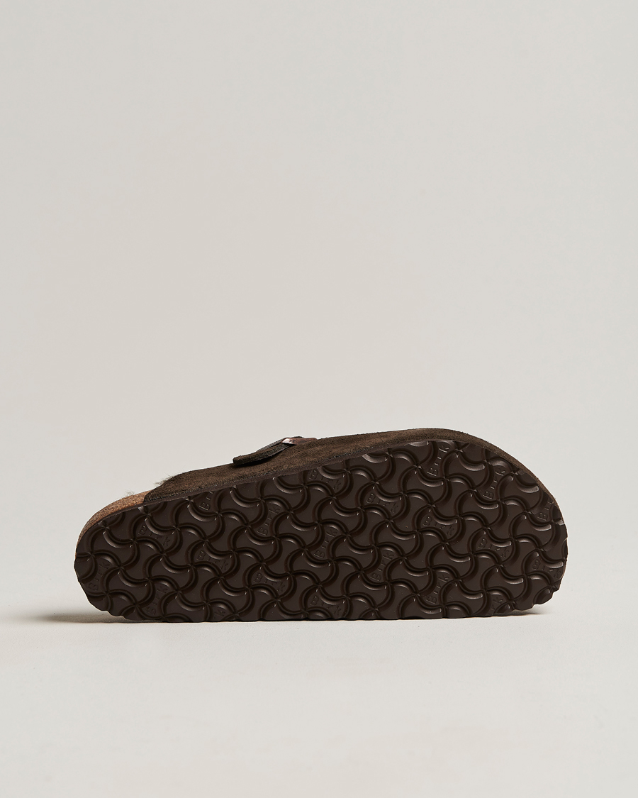 Herr | BIRKENSTOCK Boston Shearling Mocca Suede 40 | BIRKENSTOCK | Boston Shearling Mocca Suede 40
