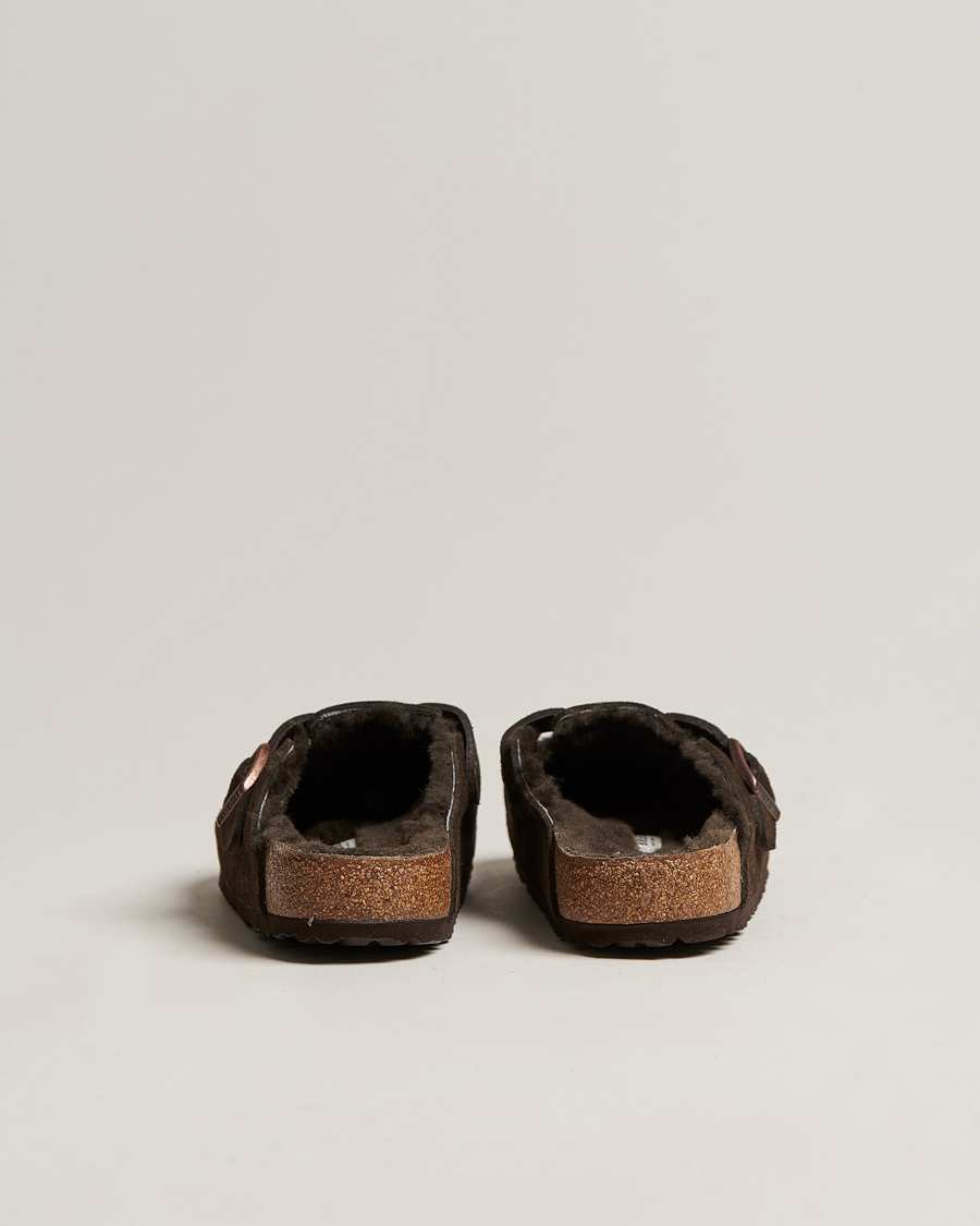 Herr | BIRKENSTOCK Boston Shearling Mocca Suede 40 | BIRKENSTOCK | Boston Shearling Mocca Suede 40