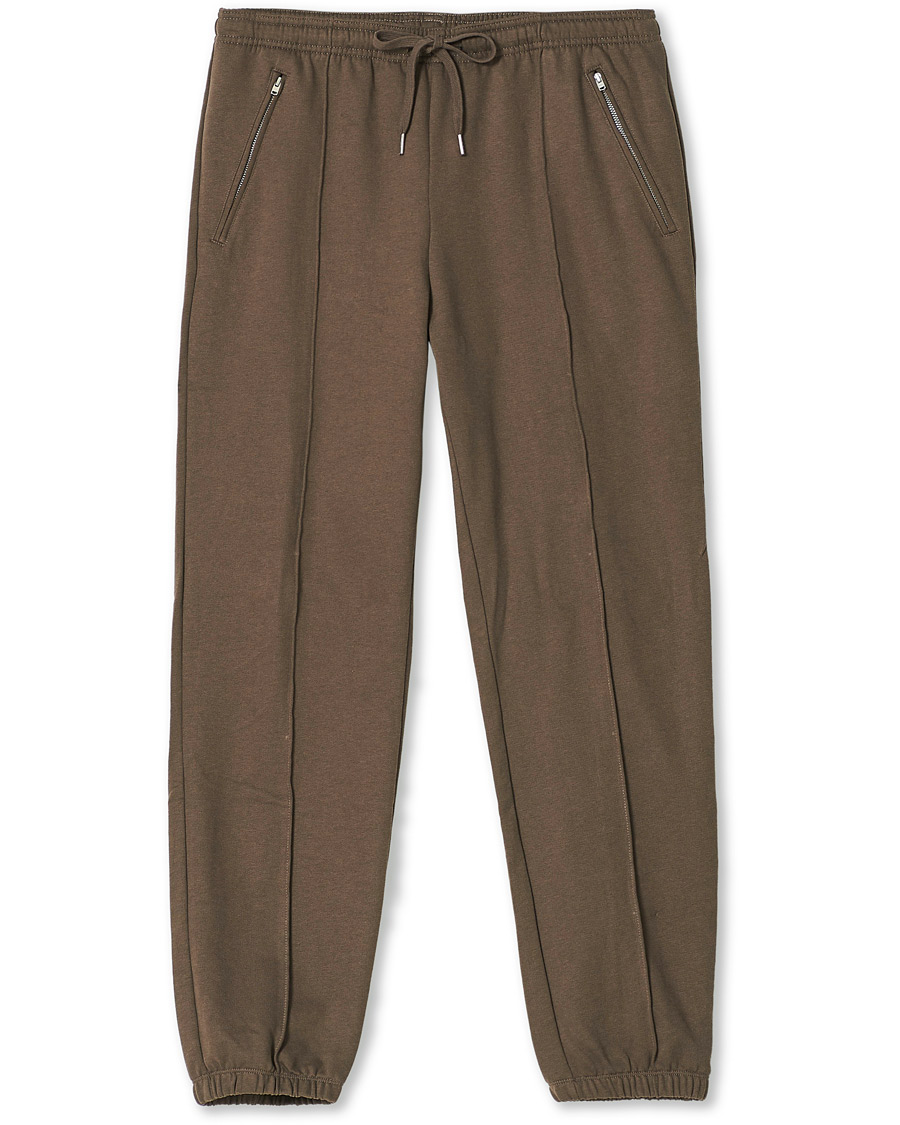 Herr | Byxor | Filippa K | Organic Cotton Jersey Track Pants Dark Taupe