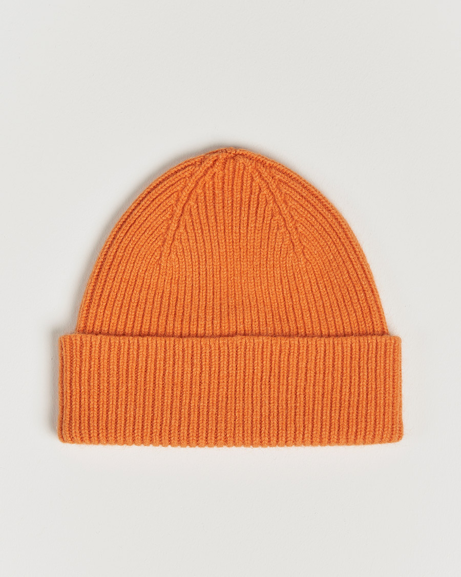 Herr | Le Bonnet Lambswool/Caregora Beanie Flame | Le Bonnet | Lambswool/Caregora Beanie Flame