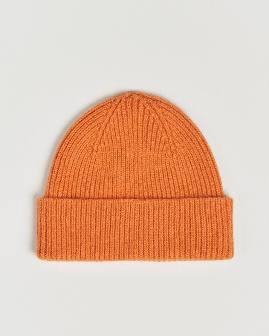 Herr | Le Bonnet Lambswool/Caregora Beanie Flame | Le Bonnet | Lambswool/Caregora Beanie Flame