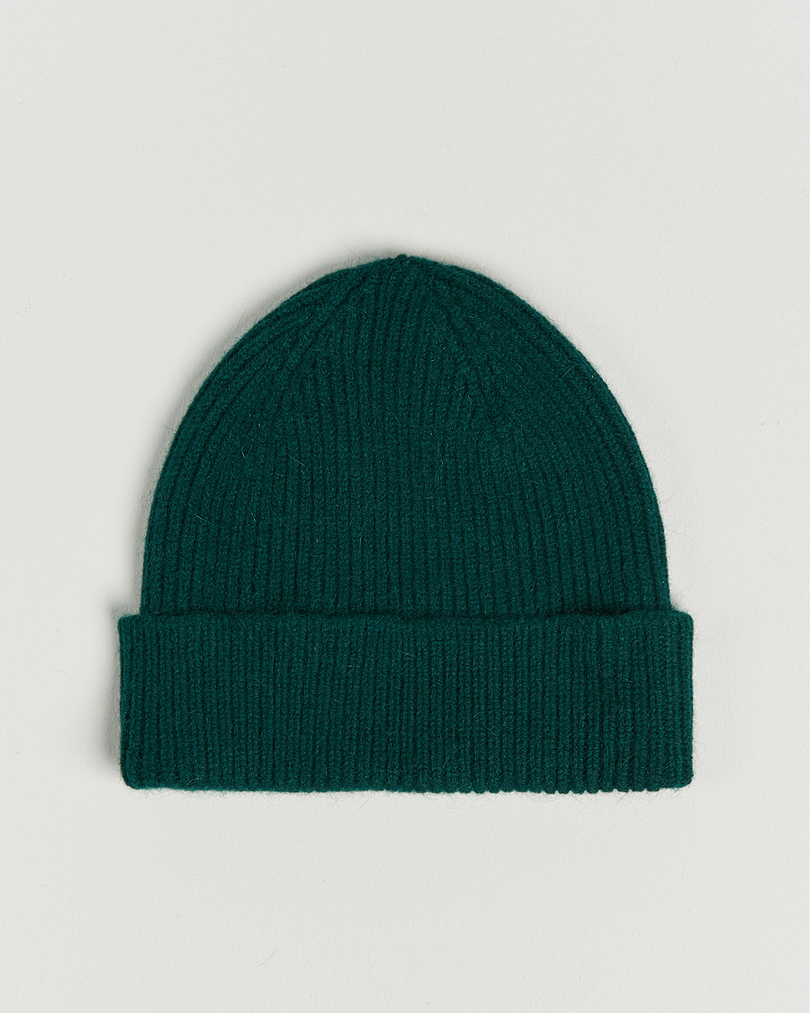 Herr | Le Bonnet Lambswool/Caregora Beanie Moss | Le Bonnet | Lambswool/Caregora Beanie Moss