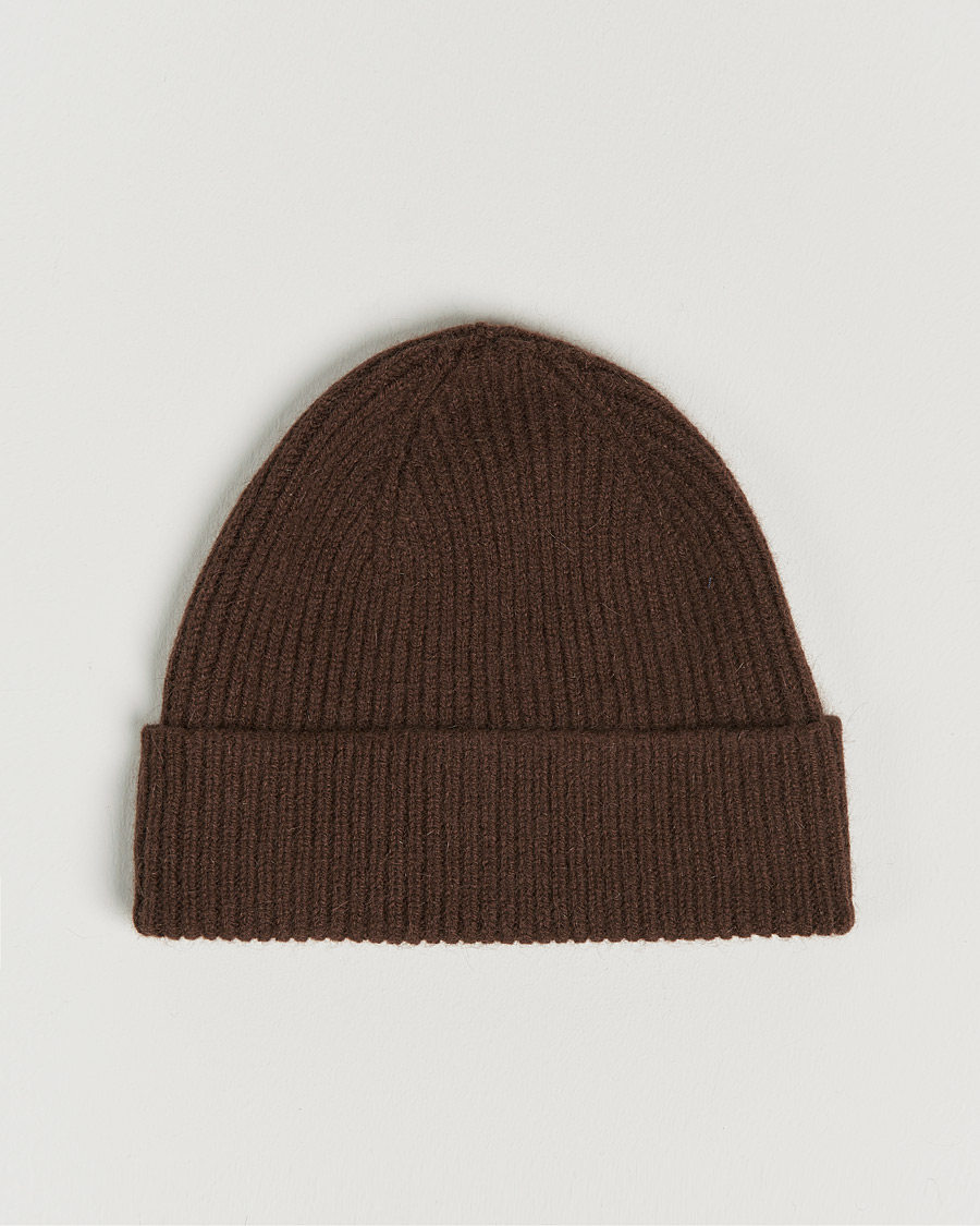 Herr | Le Bonnet Lambswool/Caregora Beanie Gingerbread | Le Bonnet | Lambswool/Caregora Beanie Gingerbread