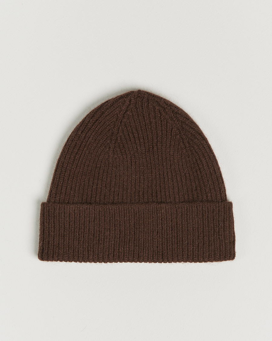 Herr | Le Bonnet Lambswool/Caregora Beanie Gingerbread | Le Bonnet | Lambswool/Caregora Beanie Gingerbread