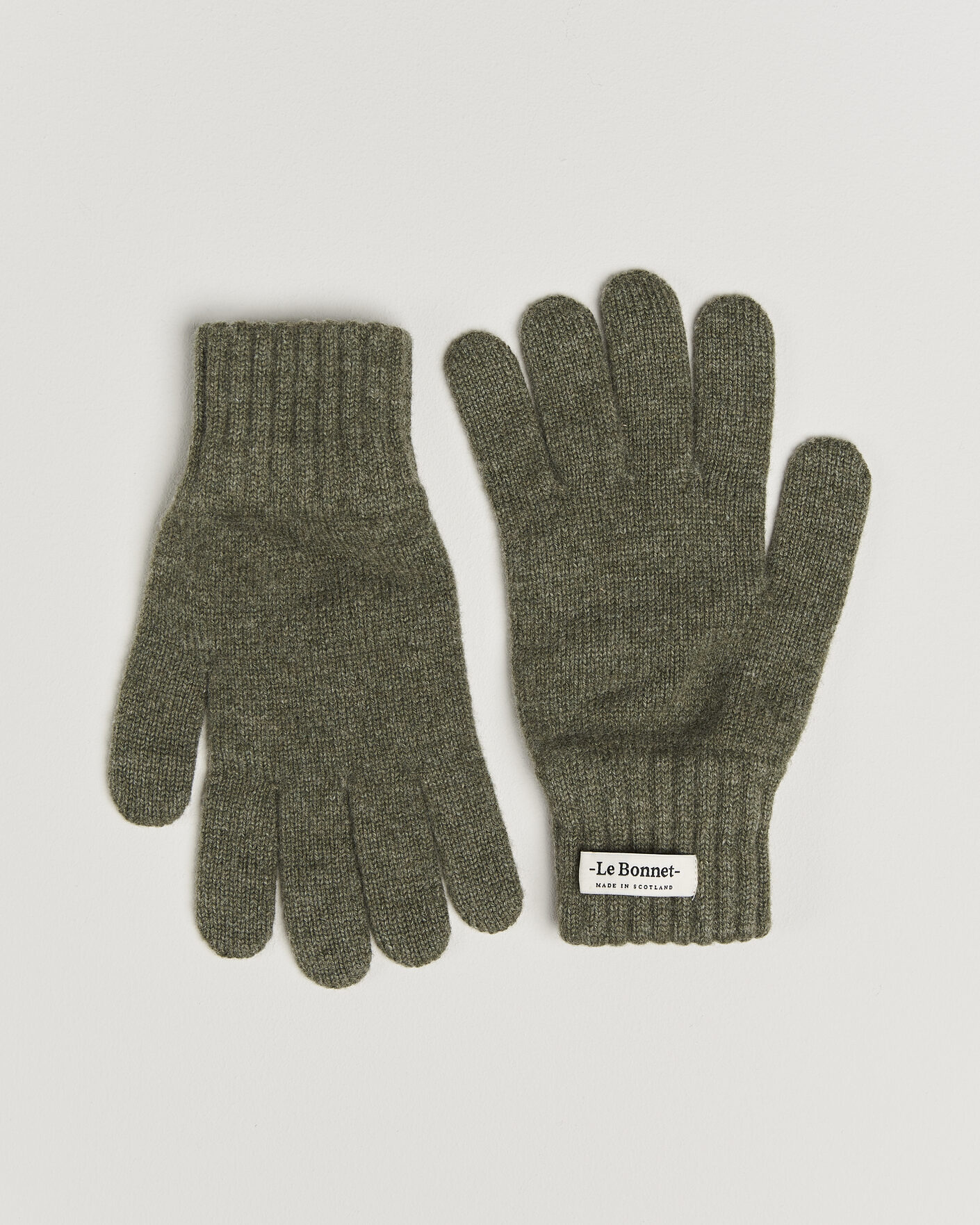 Herr |  | Le Bonnet | Merino Wool Gloves Croco