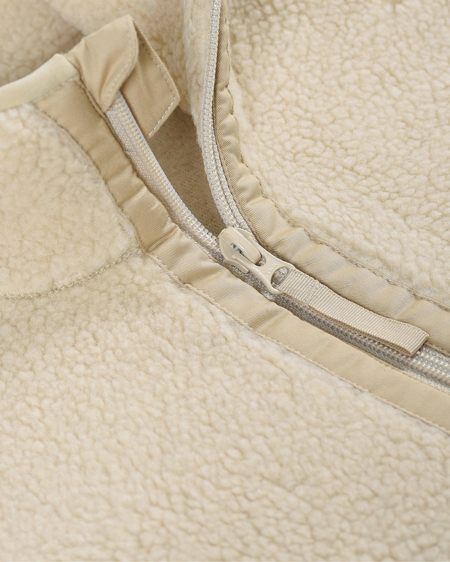 Herr | Tröjor | Samsøe Samsøe | Samsøe & Samsøe Timo Fleece Half Zip Brown Rice