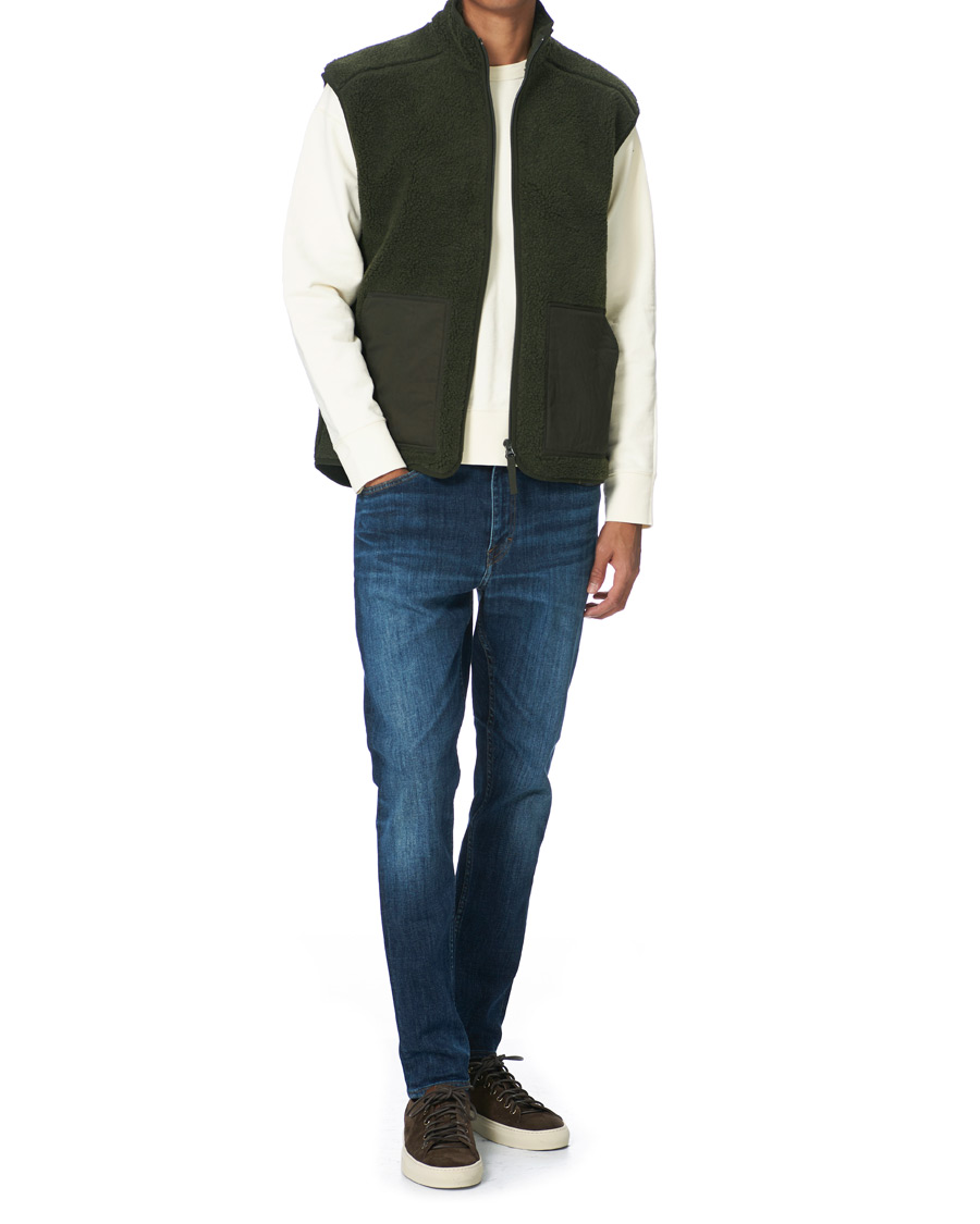 Herr | Tröjor | Samsøe Samsøe | Samsøe & Samsøe Tim Fleece Vest Deep Depths