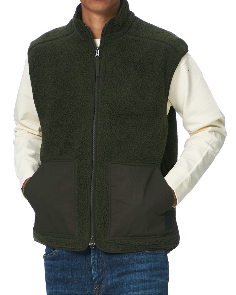 Herr | Tröjor | Samsøe Samsøe | Samsøe & Samsøe Tim Fleece Vest Deep Depths