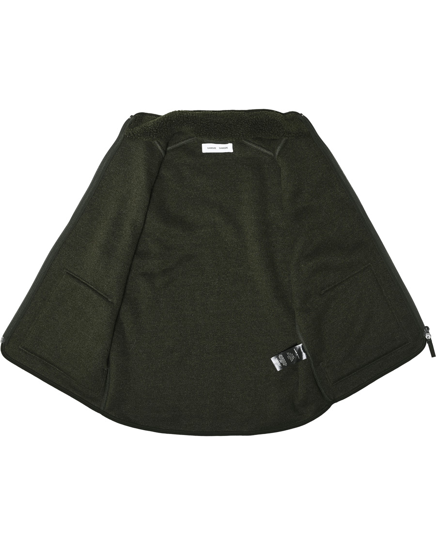 Herr | Tröjor | Samsøe Samsøe | Samsøe & Samsøe Tim Fleece Vest Deep Depths