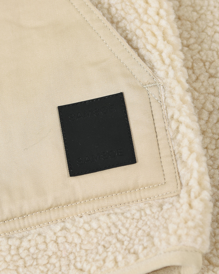 Herr | Tröjor | Samsøe Samsøe | Samsøe & Samsøe Tim Fleece Vest Brown Rice